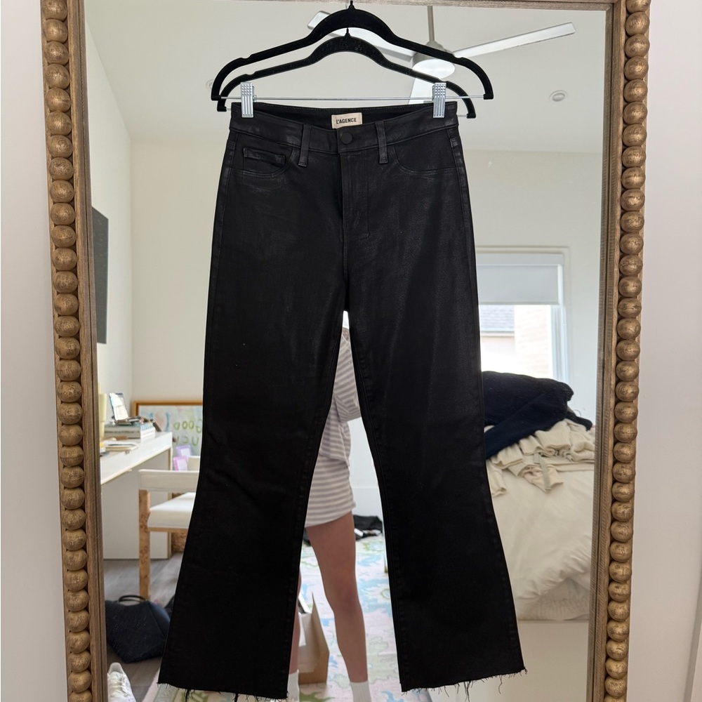 L’AGENCE wax coated jeans